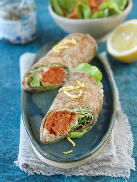 Wraps à la bretonne Wraps à la bretonne