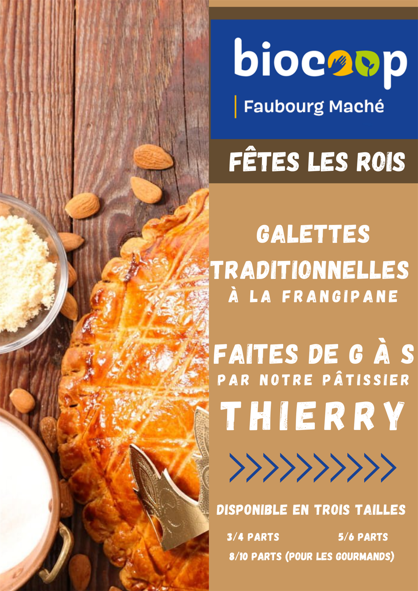 Galettes des Rois traditionnelles !! Galettes des Rois traditionnelles !!