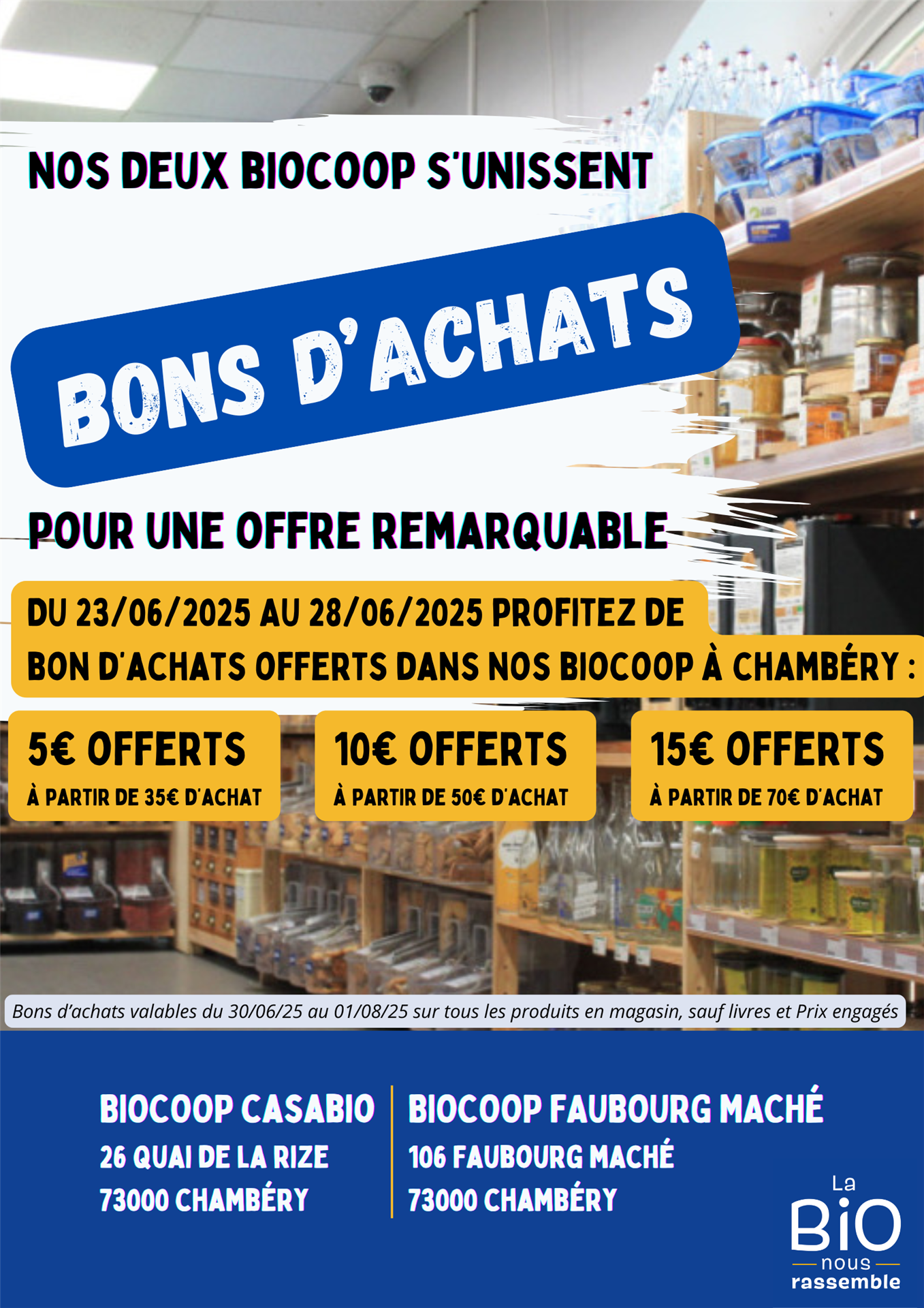 Opération Bon d'achat !